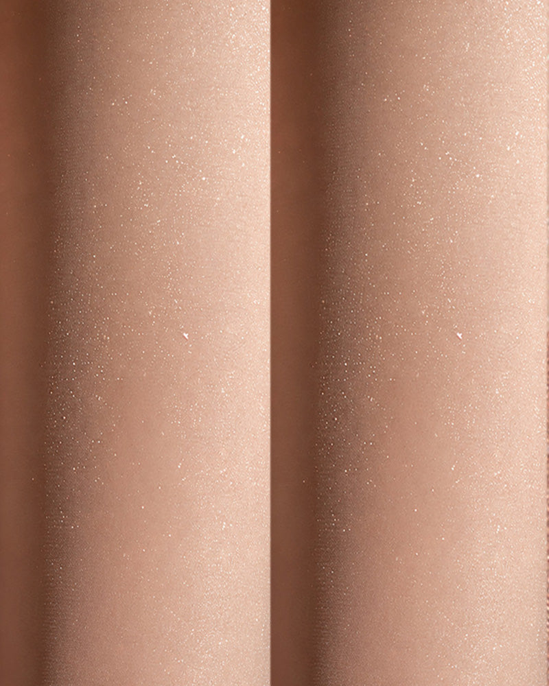 Two-Pairs Seamless Pearlescent Ultra-thin Shimmering Transparent Pantyhose