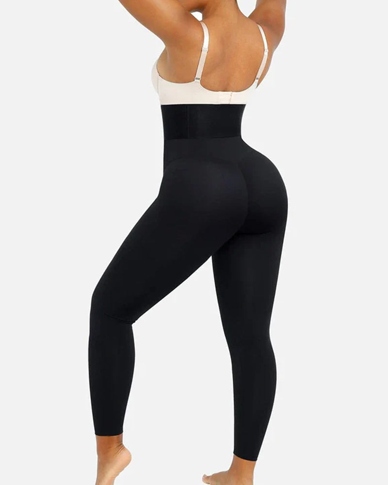 Women's High-Waisted Shaping Elastic Waist Belt Tight Yoga Pants