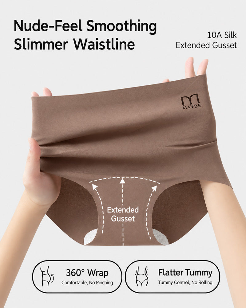 High Waist Tummy Control Seamless Breathable Panties