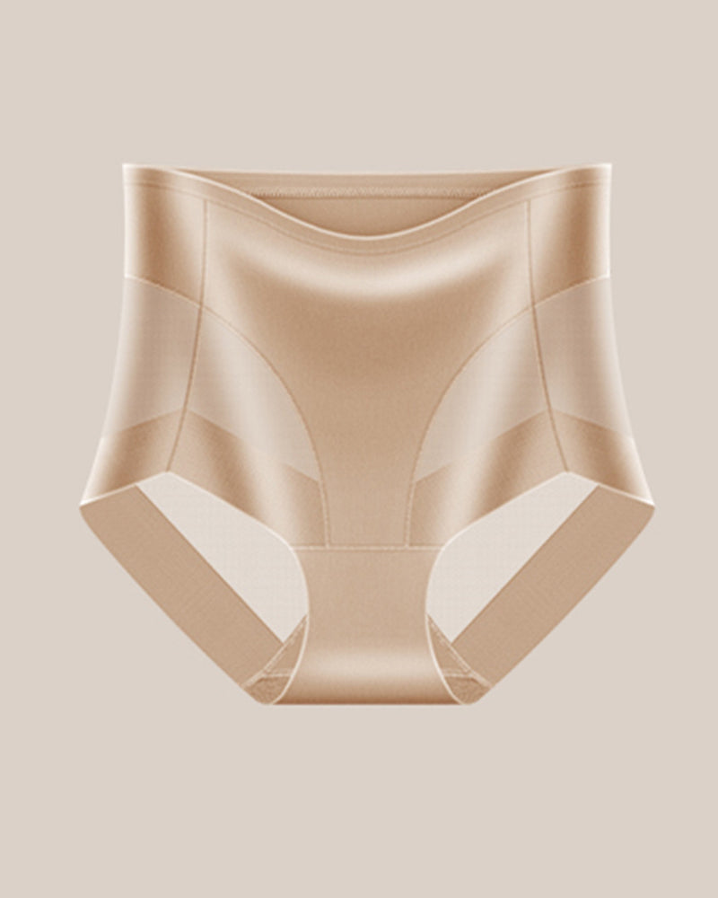 Sexy Stretchy Mesh Patchwork Tummy Control Butt Lifting Panties