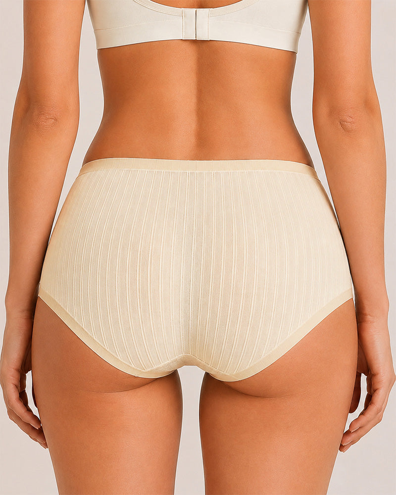 3-Pack Ice Silk Seamless Elastic Leak-proof Menstrual Panties