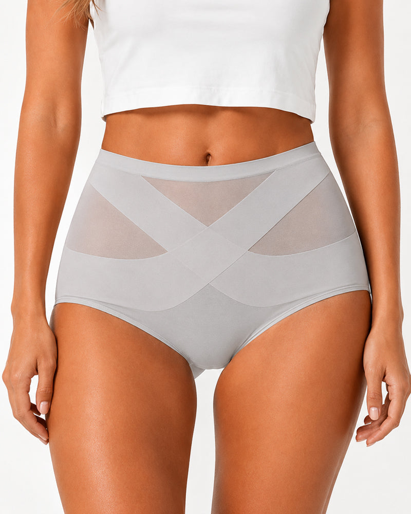 High Waist Seamless Tummy Control Hip-hugging Panties