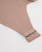 Deep V-neck Seamless Elastic Tummy Control Shaping Adjustable Straps Bodysuit