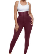 Women's High-Waisted Shaping Elastic Waist Belt Tight Yoga Pants