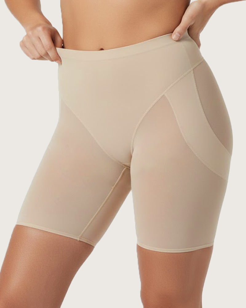 Tummy-flattening Firming Butt-lifting Seamless Shaping Shorts