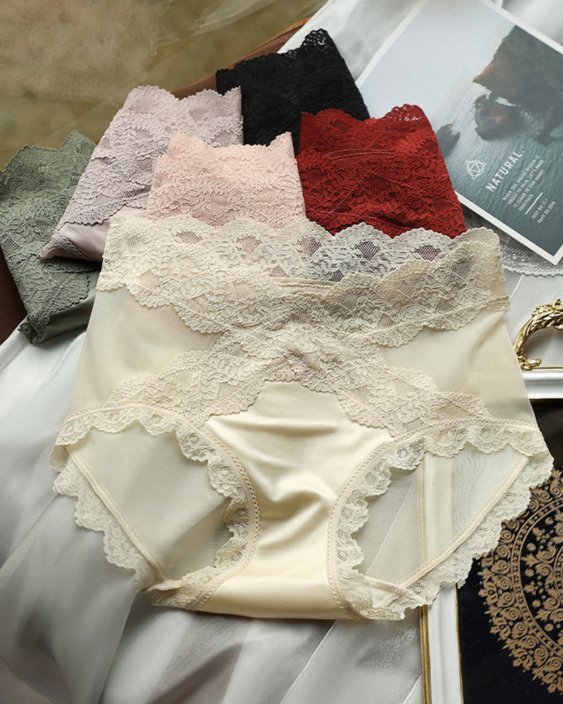 Women's Lace Sexy Breathable Tummy Control and Butt Lifting Panties