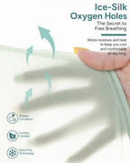 5-Pack High Waist Ice Silk Seamless Breathable Briefs