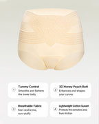 High Waist Tummy Control Seamless Breathable Shaping Panties