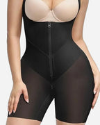 U-shaped Zipper Tummy Control Hip Lift Postpartum Body Shapewear