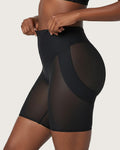 Tummy-flattening Firming Butt-lifting Seamless Shaping Shorts