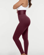Women's High-Waisted Shaping Elastic Waist Belt Tight Yoga Pants