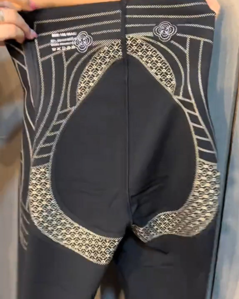 High Waisted Tummy Control Stretchy Butt Lifting Yoga Leggings