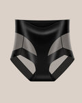 Sexy Stretchy Mesh Patchwork Tummy Control Butt Lifting Panties