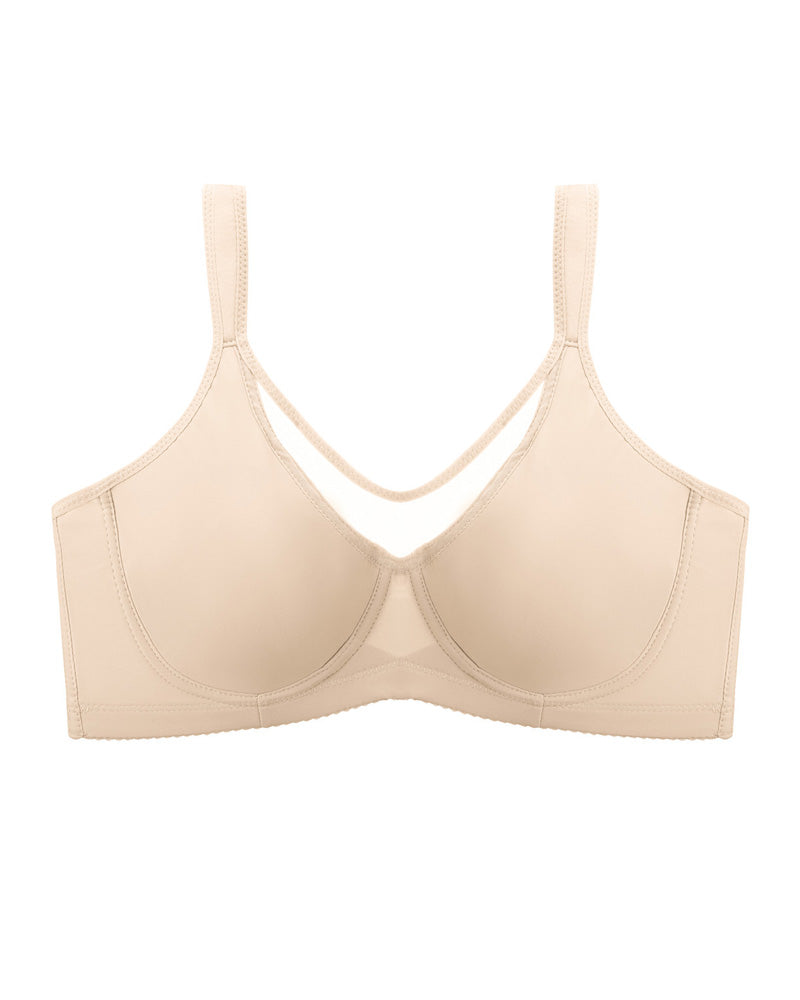 Full-Cup Plus Size Underwire Support Unpadded Bra