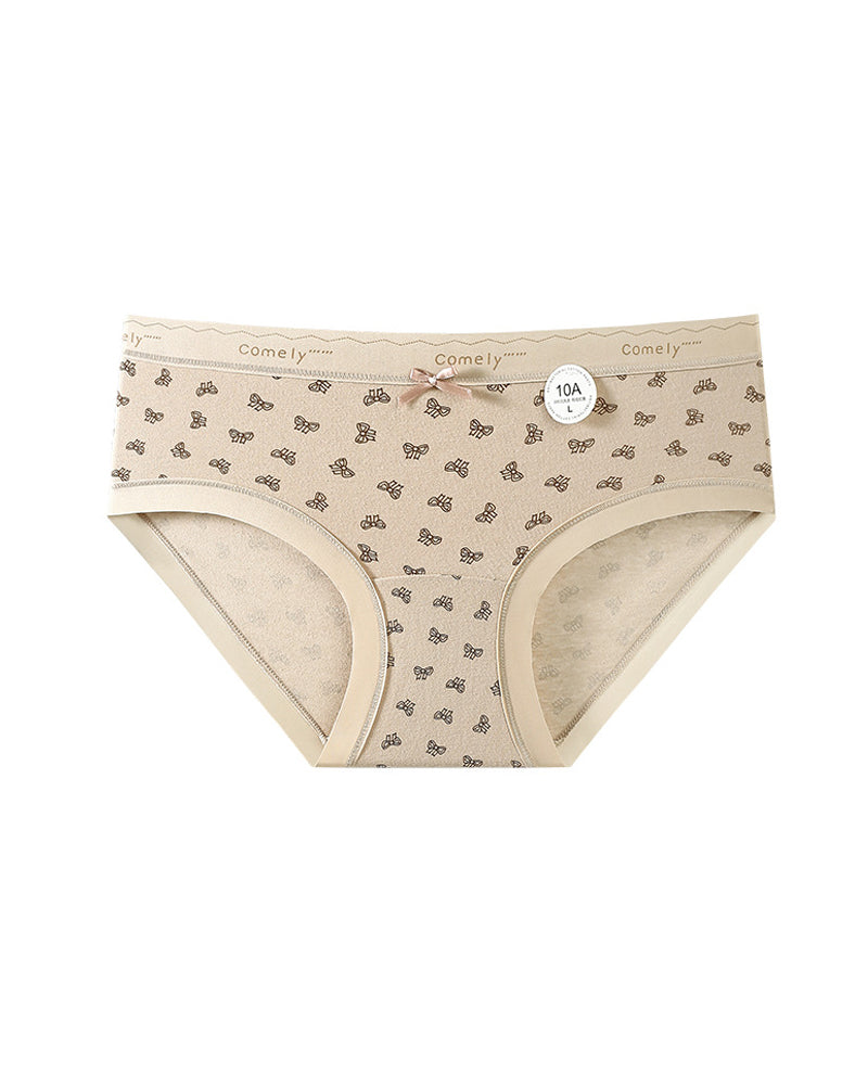 Pure Cotton Breathable Soft Printed Briefs