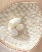 Silk Patch Fleece-Lined Fixed Cups Wire-Free Comfortable Warm Vest