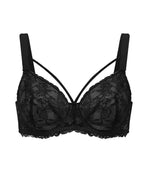 Women's Sexy Floral Lace Mesh Underwire Comfort Bra