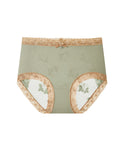 Seamless Breathable See-through Lace Cotton Panties