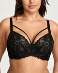 Women's Sexy Floral Lace Mesh Underwire Comfort Bra