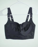 V-neck Wide Back Underwire Long Body Shaping Push-up Bra