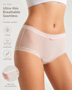 Multi-pack Seamless Breathable Ice Silk Panties