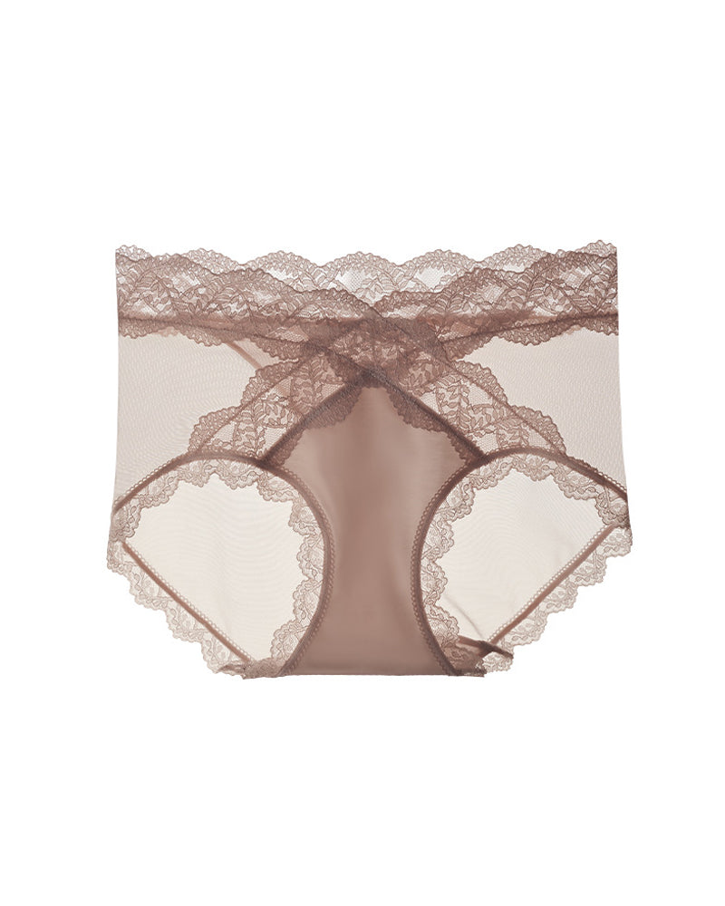 Women's Lace Sexy Breathable Tummy Control and Butt Lifting Panties