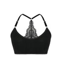 Women's Lace Vest Seamless Elastic Bra