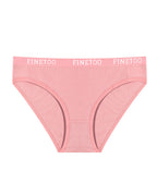 Mid-rise Ribbed Cotton Breathable Briefs
