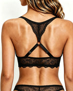 Women's Sexy Front-Closure Lace Push-Up Comfort Bra