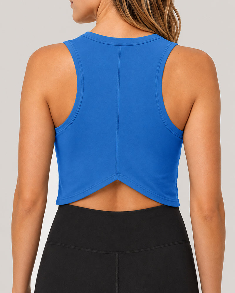 Casual Sports Round Neck Sleeveless Breathable Vest