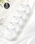 Five-pack Cotton Antibacterial Seamless Breathable Briefs