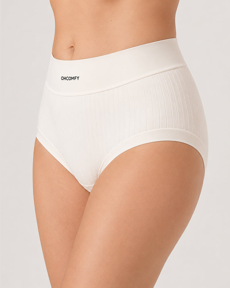 Five-pack Cotton Antibacterial Seamless Breathable Briefs