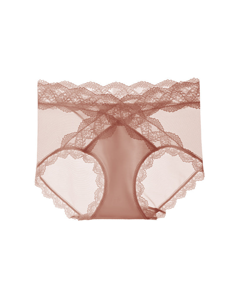 Women's Lace Sexy Breathable Tummy Control and Butt Lifting Panties