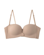 Women's Strapless Front-Closure Seamless Bra