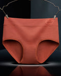 Women's Pure Cotton Stretch Mid-waist Soft Panties