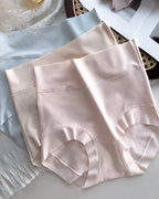 5-Pack Pure Cotton High Waist Seamless Antibacterial Breathable Crotch Briefs