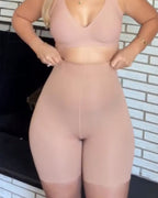 Women's High Waist Seamless Tummy Lifting Buttocks Breathable Shaping Shorts