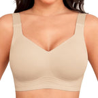 SEAMLESS JELLY BRA FULL COVERAGE PUSH UP NO UNDERWIRE BRA