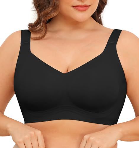 SEAMLESS JELLY BRA FULL COVERAGE PUSH UP NO UNDERWIRE BRA