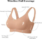 SEAMLESS JELLY BRA FULL COVERAGE PUSH UP NO UNDERWIRE BRA