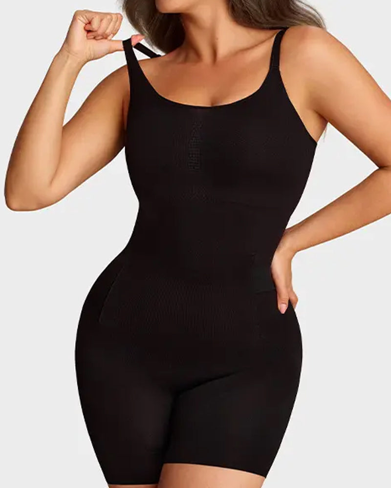 Women's Tummy Control Elastic Seamless Easy-to-Wear Bodysuit