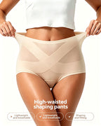High Waist Seamless Tummy Control Hip-hugging Panties