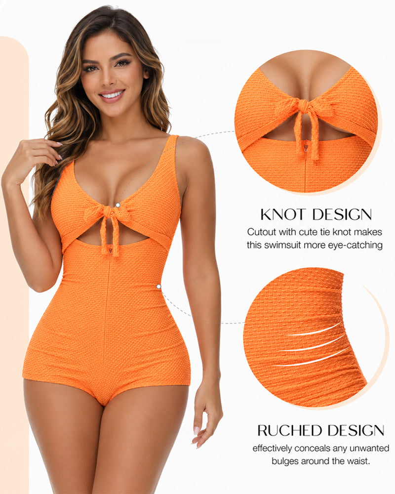 Women's One-Piece Swimsuit with Built-in Shaping