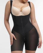 U-shaped Zipper Tummy Control Hip Lift Postpartum Body Shapewear