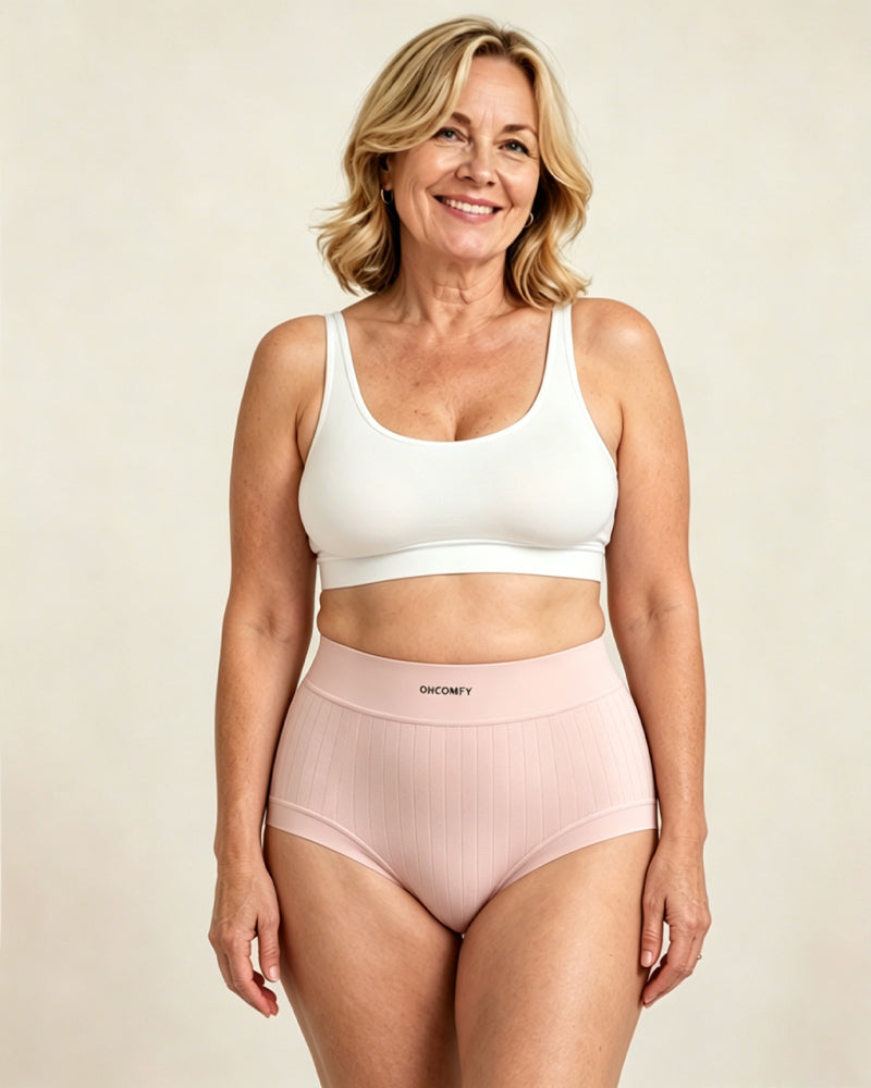 Cotton Antibacterial Seamless Breathable Briefs