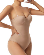 Strapless Tummy-control Waist-shaping Butt-lifting Seamless Body Shaper