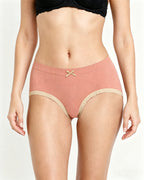 Five Pack High-elastic Seamless Bow-knot Breathable Panties