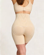 Women's High-Waisted Tummy Control and Butt Lifting Seamless Breathable Shaping Shorts