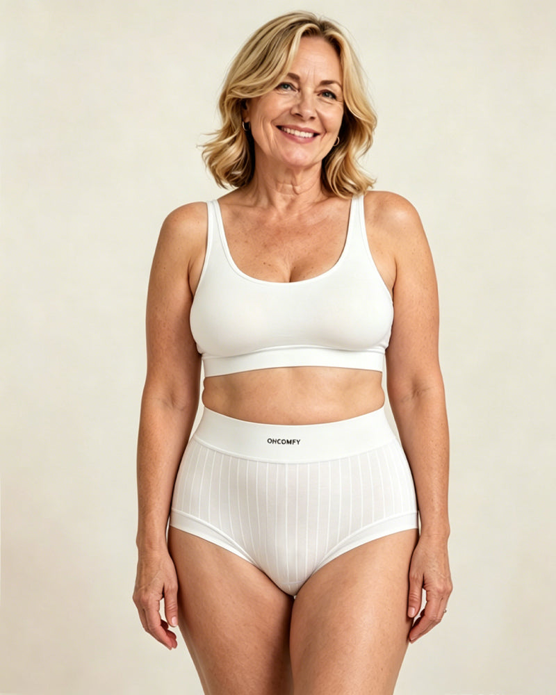 Cotton Antibacterial Seamless Breathable Briefs