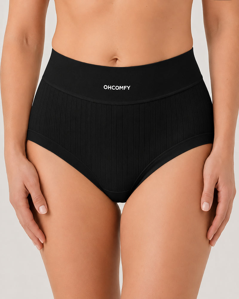 Five-pack Cotton Antibacterial Seamless Breathable Briefs